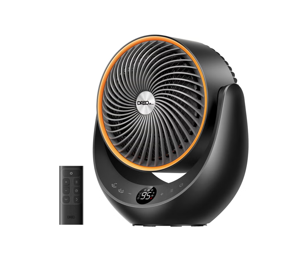 DREO Portable Oscillating Ceramic Heater 1500W