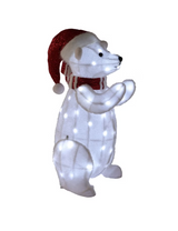 Polar Bear 2 Pieces Set with LED Lights