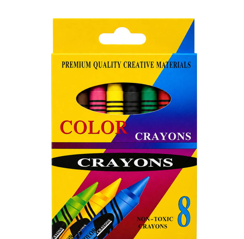 SD CRAYONS 8PCS,12PCS,24PCS