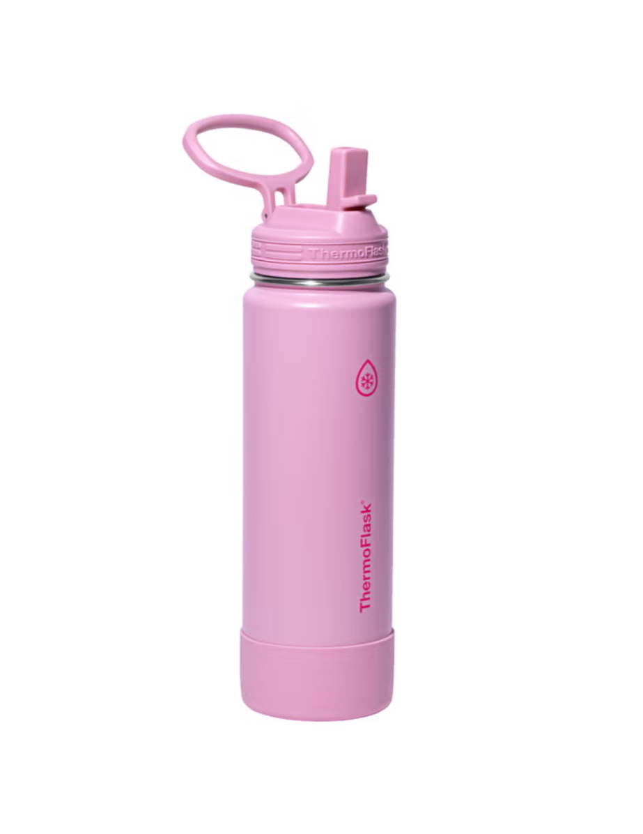 ThermoFlask 710 mL (24 oz) Stainless Steel Water Bottle, 2-pack