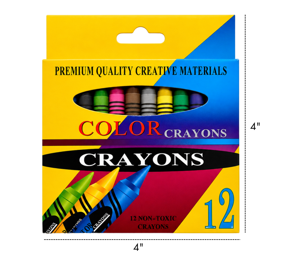 SD CRAYONS 8PCS,12PCS,24PCS