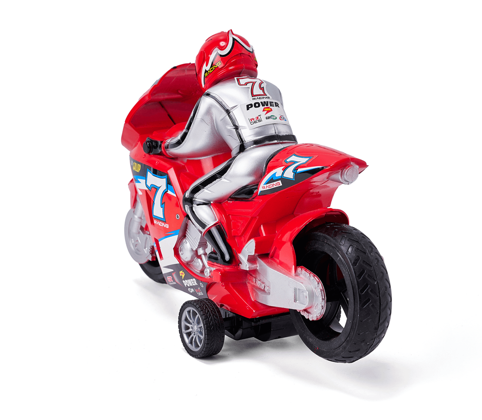 MOTORCYCLE RIDER R/C 9"X3"X12"