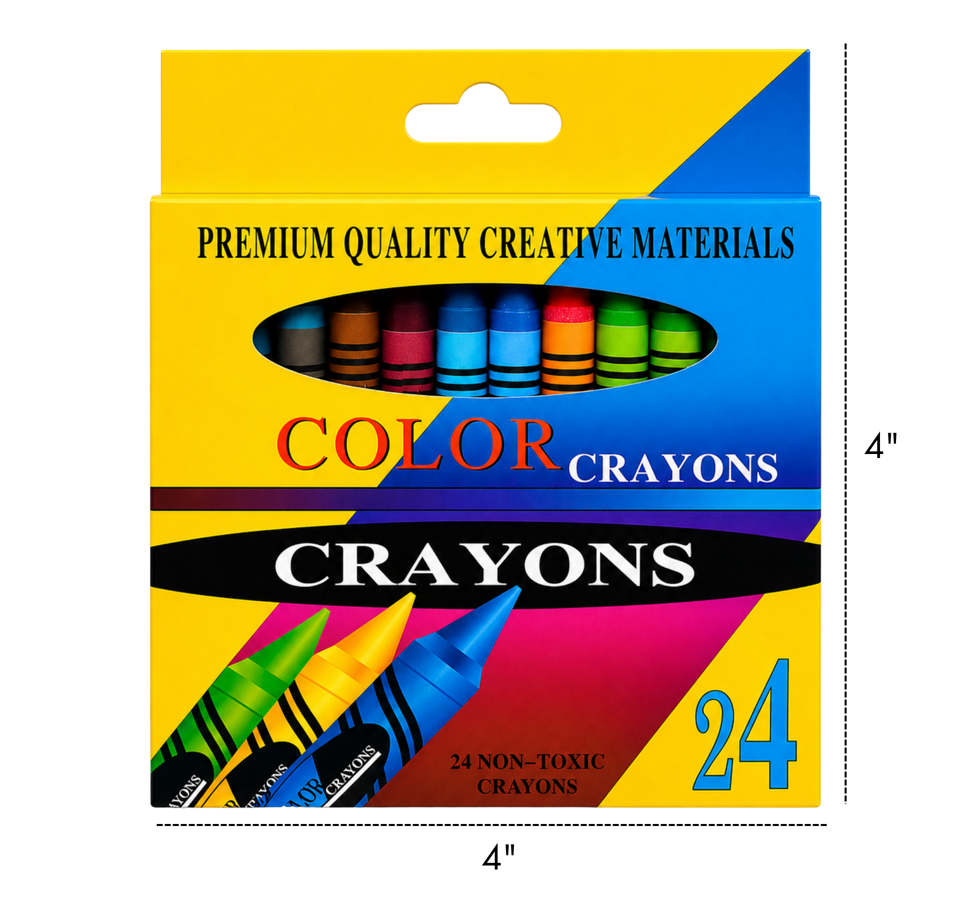 SD CRAYONS 8PCS,12PCS,24PCS