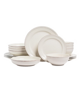 over&back Stoneware Dinnerware Set, 16-pieces
