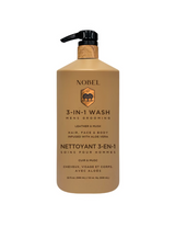 Nobel Men 3-in-1 Wash, 3 x 946 mL
