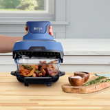 Ninja Crispi 5-in-1 Portable Glass Air Fry Cooking System, 3 Containers and Cover