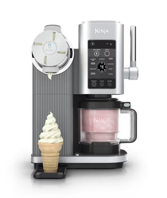 Ninja CREAMi Swirl Ice Cream and Soft Serve Maker NC701C