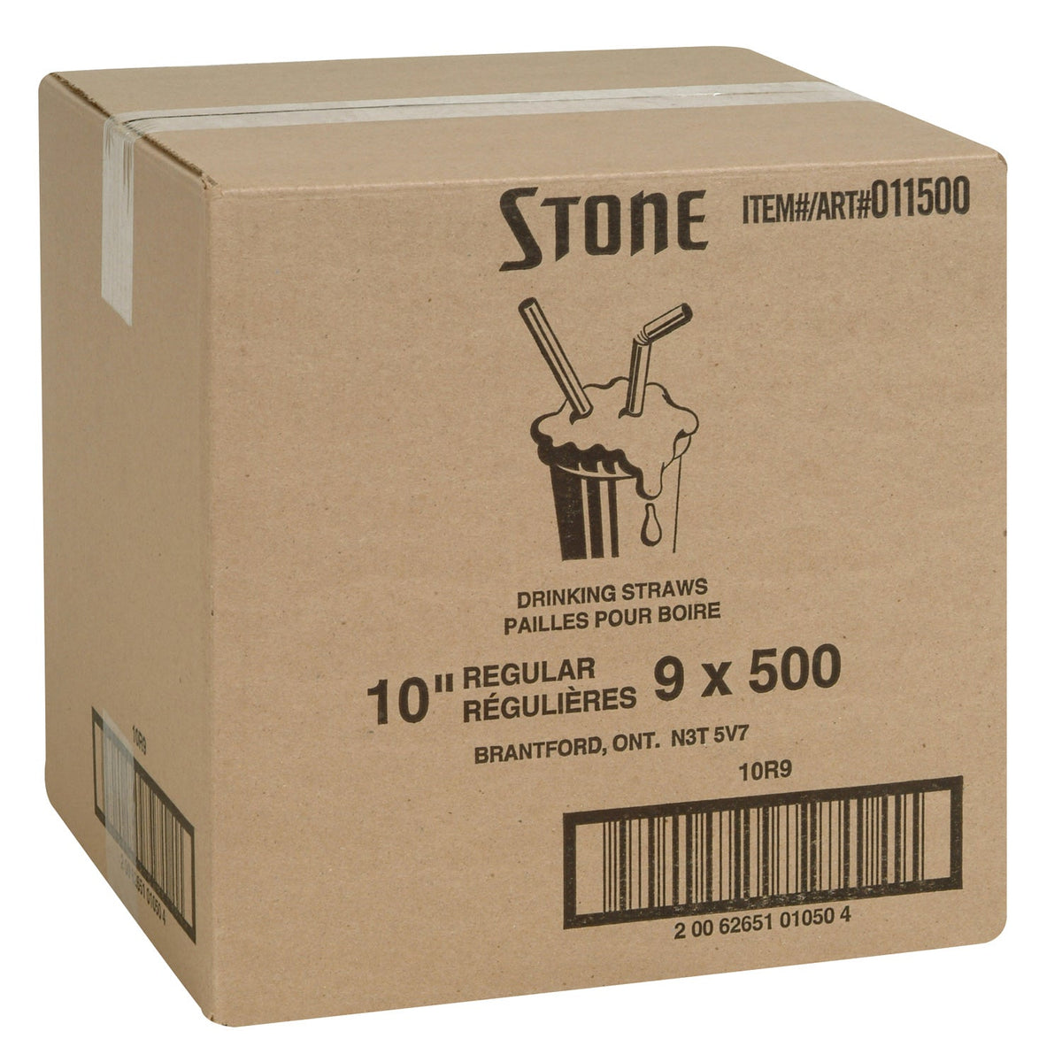 Stone Straw 10" Regular 500 ct