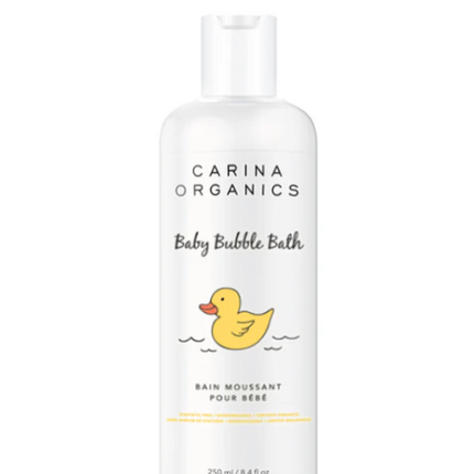 Carina Organics Baby Bubble Bath, 250 ml, White