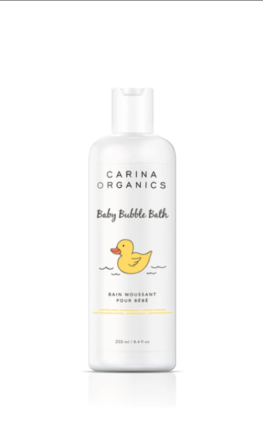 Carina Organics Baby Bubble Bath, 250 ml, White