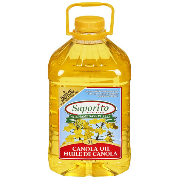 Saporito Canola Oil 3 L