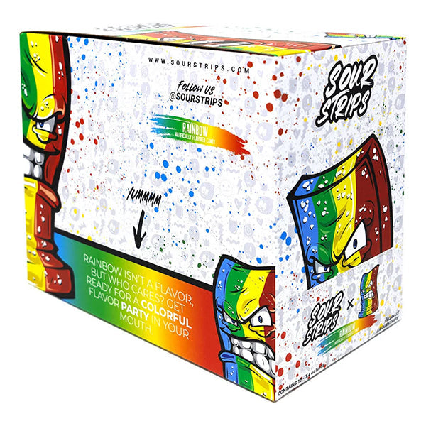 Sour Strips Rainbow 12x96 g