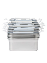 Neoflam Stainless Steel Food Storage Set, 12-pieces