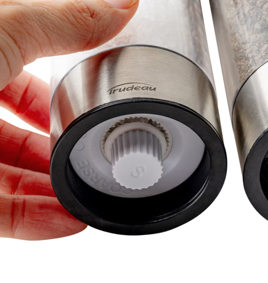 Trudeau OneTouch Electric Salt and Pepper Mills