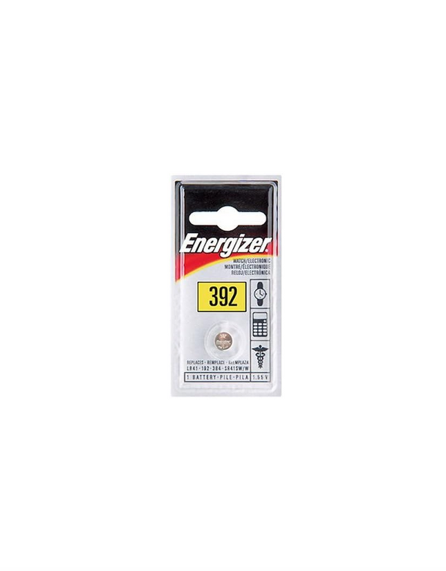 Energizer Electronic Battery #392 - 1.55 Volt - 1 Each, Pack of 5