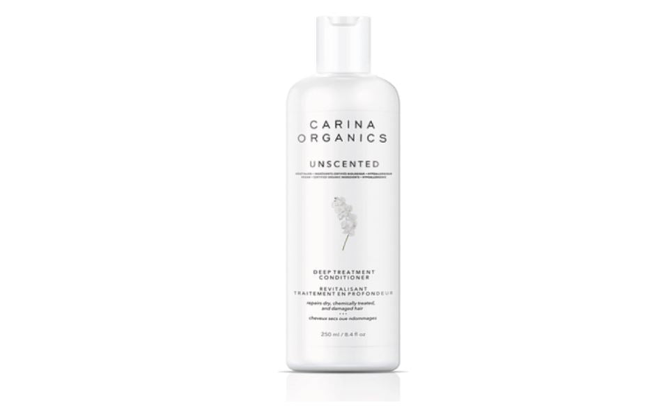Carina Organics Unscented Deep Treatment Conditioner, 250ml, White