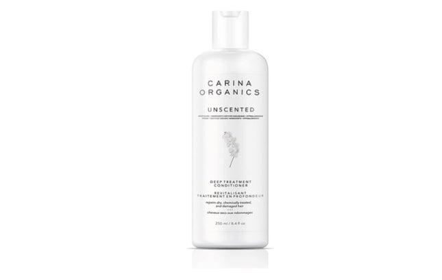 Carina Organics Unscented Deep Treatment Conditioner, 250ml, White