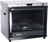 Weston, Pro Series Digital Dehydrator 28-0301-W, 80 Liter 12 Tray with Timer & Light ,Silver