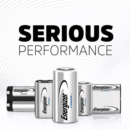 Energizer 123 Lithium 3-Volt Battery, 2-Pack