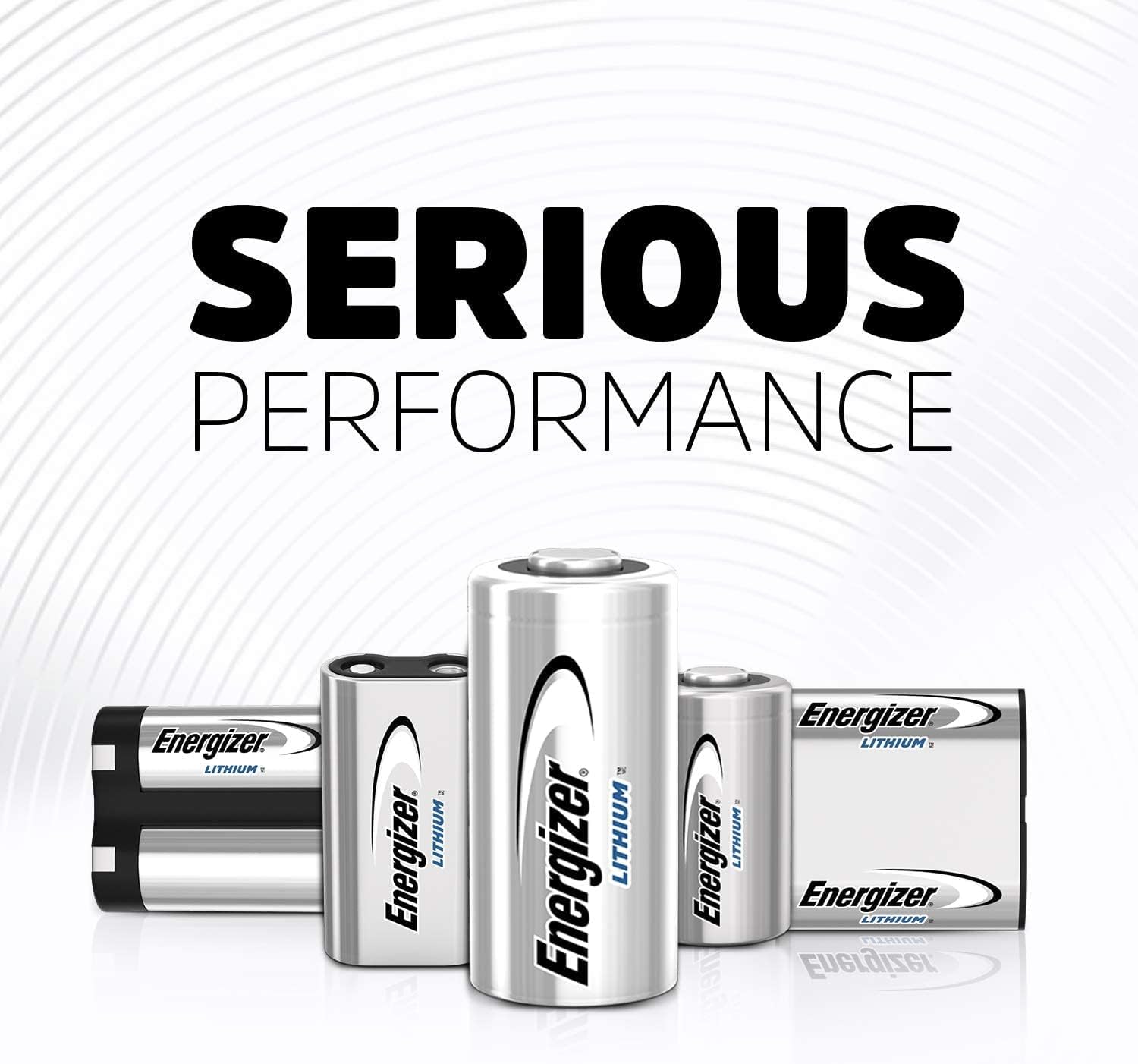 Energizer 123 Lithium 3-Volt Battery, 2-Pack