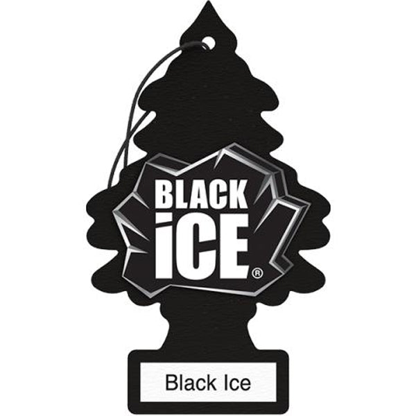 Little Tree Car Freshener Black Ice 24 ct