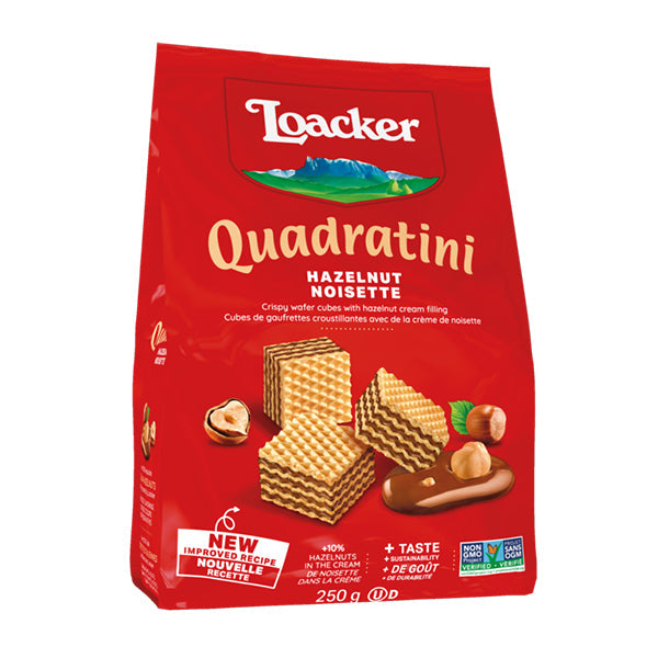 Loacker Quadratini Hazelnut 250 g