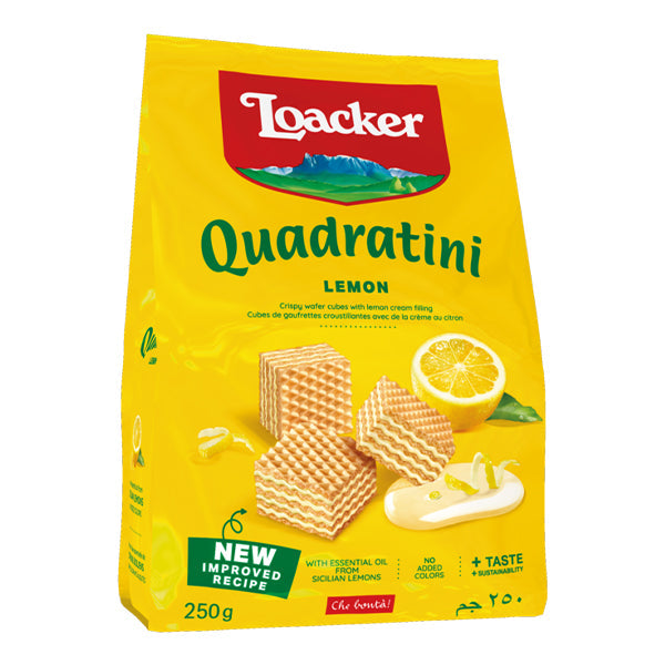 Loacker Quadratini Lemon 250 g