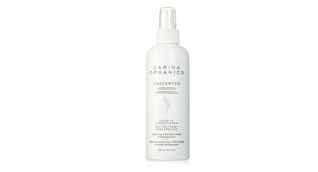 Carina Organics Unscented Leave-In Conditioner, 250 ml, White