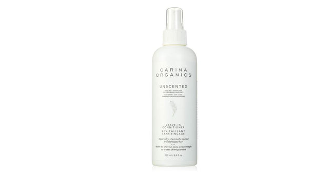 Carina Organics Unscented Leave-In Conditioner, 250 ml, White