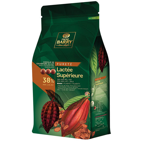 Cacao Barry Lactee Superieure38% Pistoles 5 kg