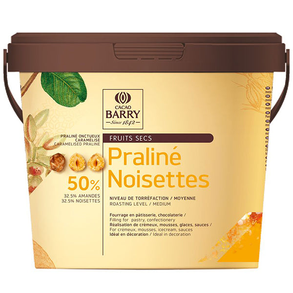 Cacao Barry Praline Hazelnut 50% Paste 5 kg