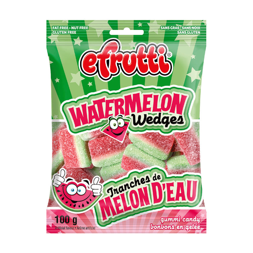 Efruitti Watermelon Wedges Gummy 100 g