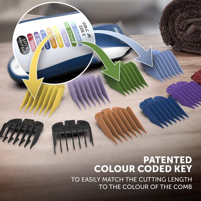 WAHL Colour Pro Cordless Clipper Factory certified - 3100