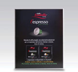 Caffè Trombetta Espresso Coffee Capsules, 100-pack , Black