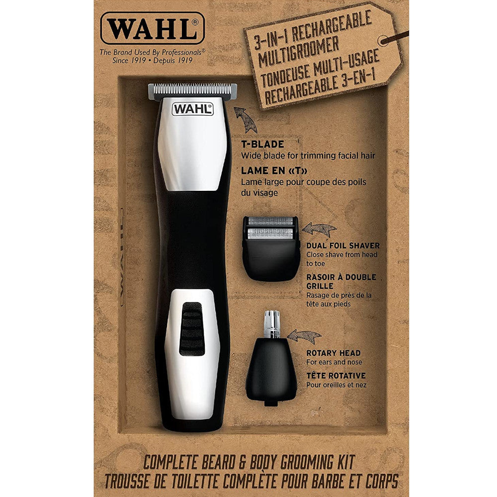 WAHL Complete Beard & Body Grooming Kit - Blemished package with full warranty - 3286