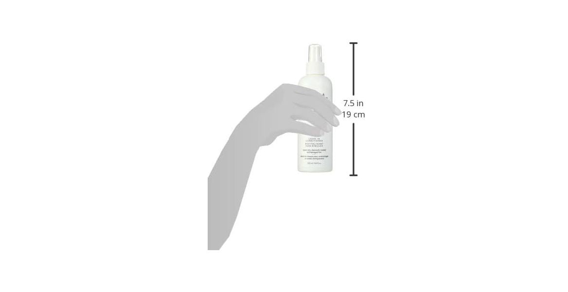 Carina Organics Unscented Leave-In Conditioner, 250 ml, White