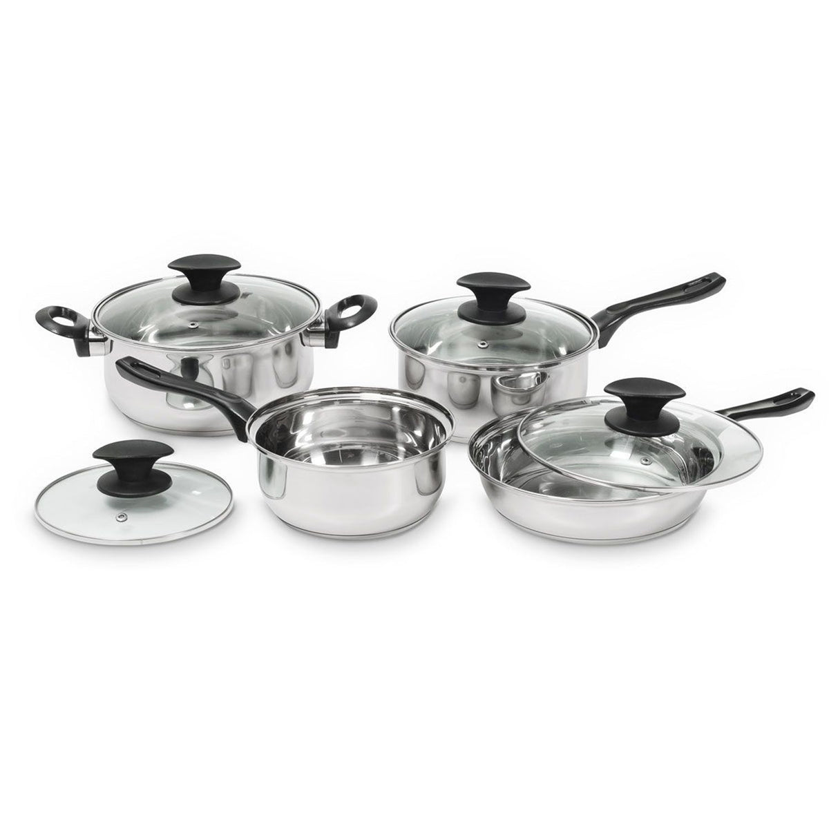 STARFRIT Basix 8 Piece Cookware Set - 034280-001-0000