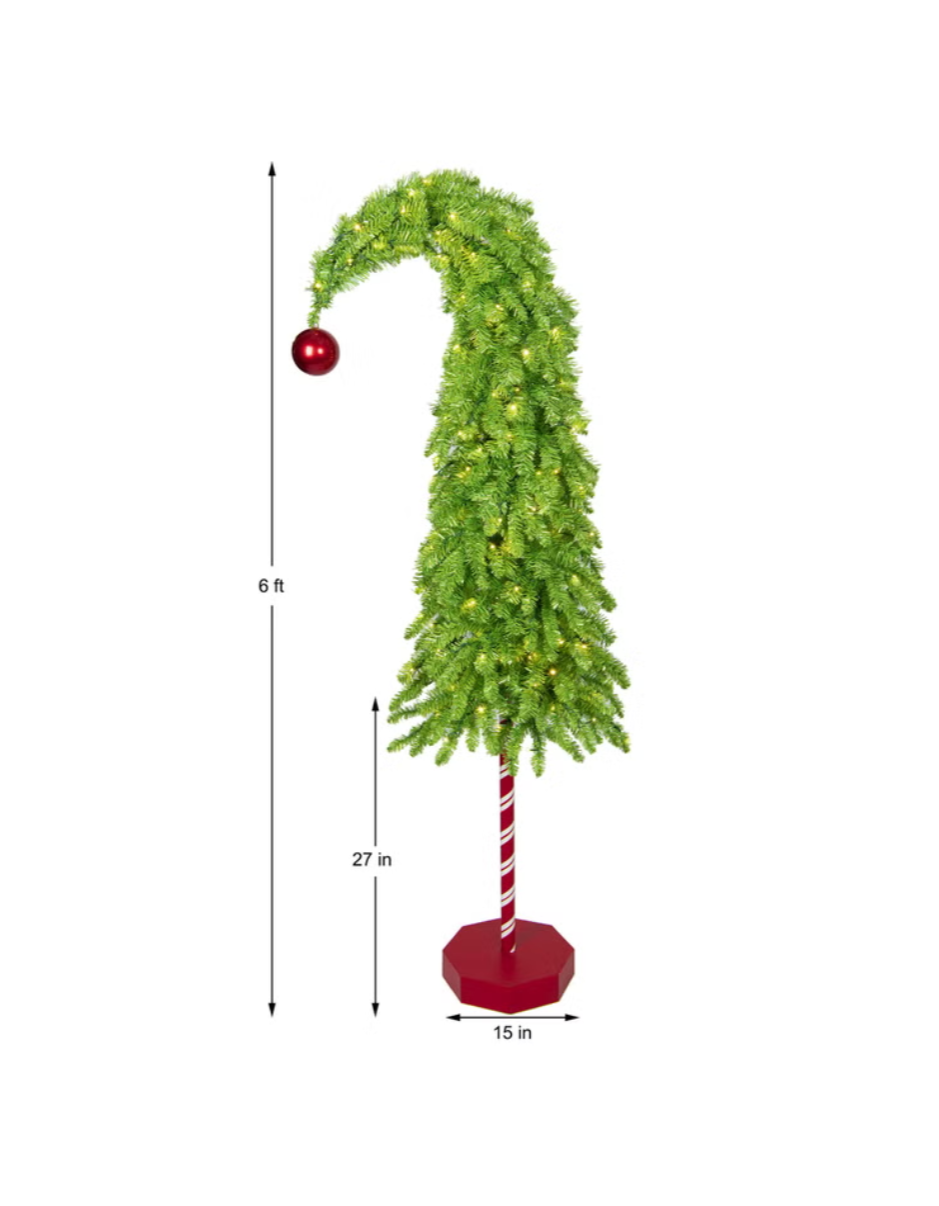 1.8m (6ft) Whimsical Tree with LED Lights