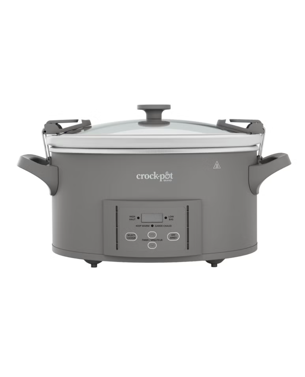 Crock-Pot Design Series 6.63 L (7 qt.) Programmable Slow Cooker