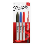 SHARPIE FINE POINT MARKER 3PCS
