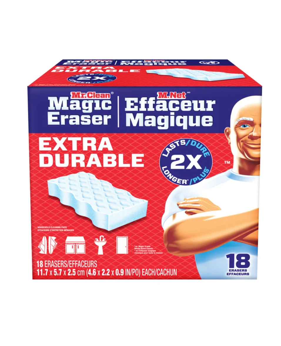 Mr. Clean Magic Eraser Extra Durable, 18-count