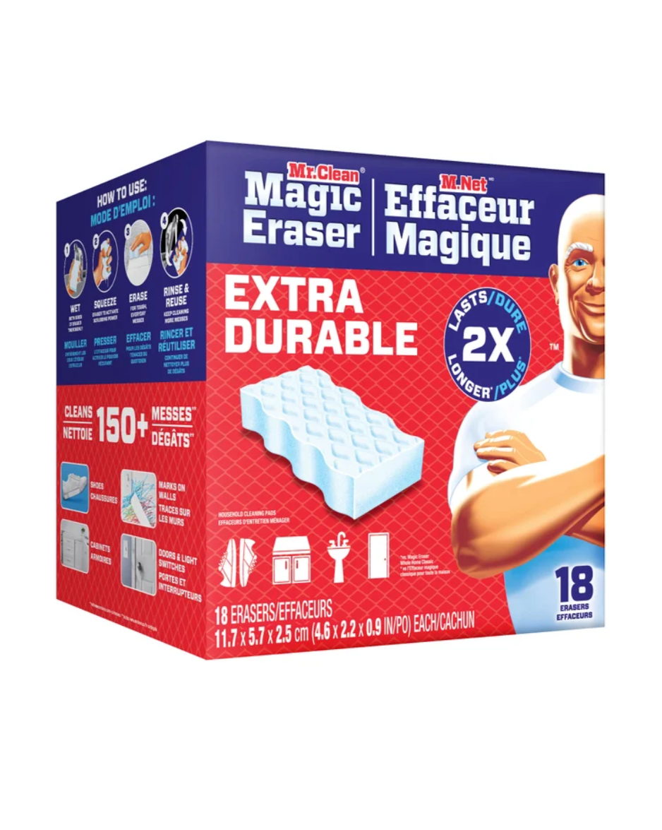 Mr. Clean Magic Eraser Extra Durable, 18-count