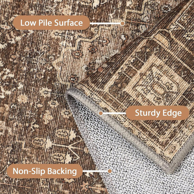 Washable Runner Area Rugs