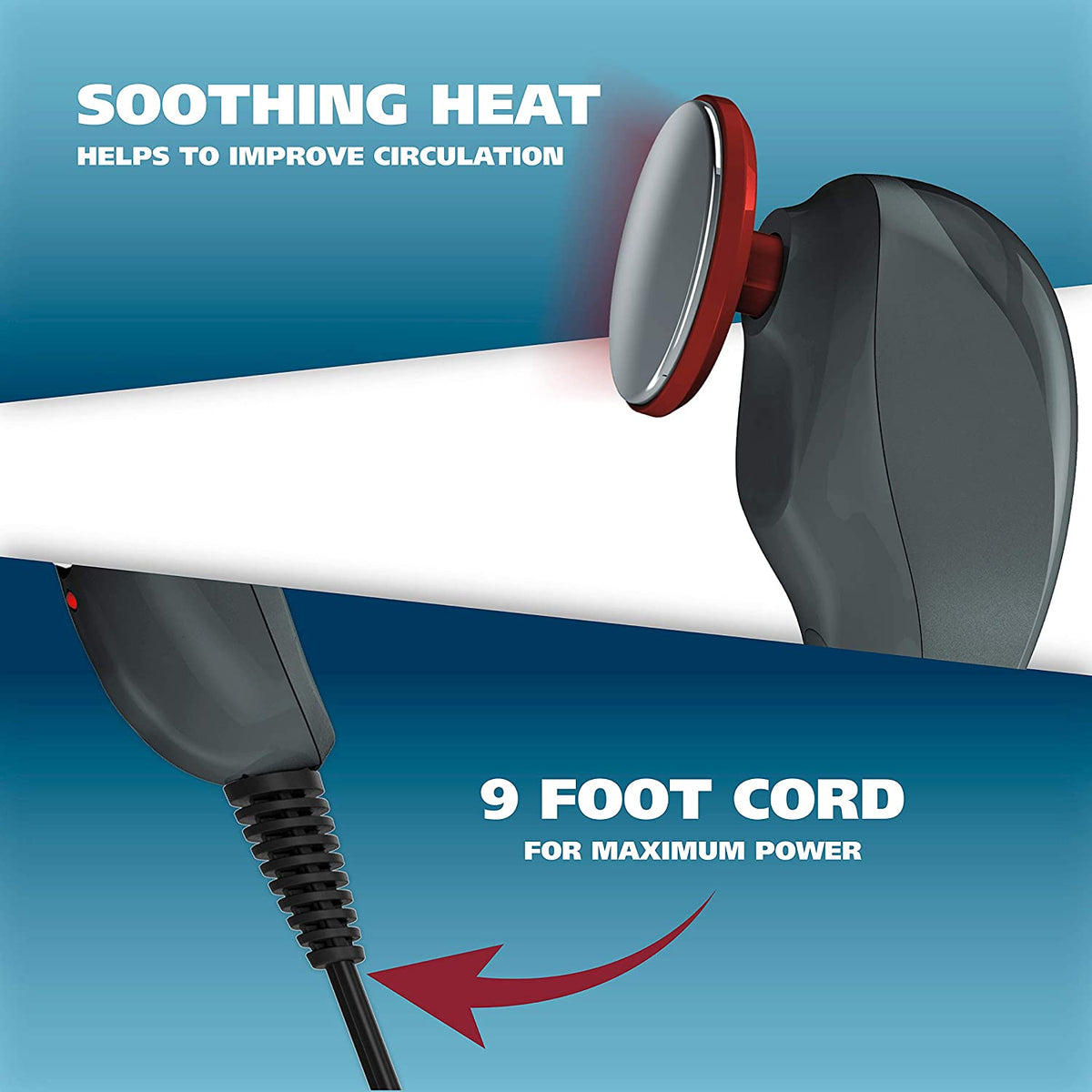 WAHL Deluxe Heat Therapy Massager - 4186