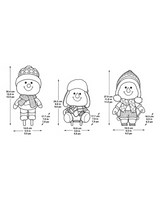 Set of 3 Snowmen