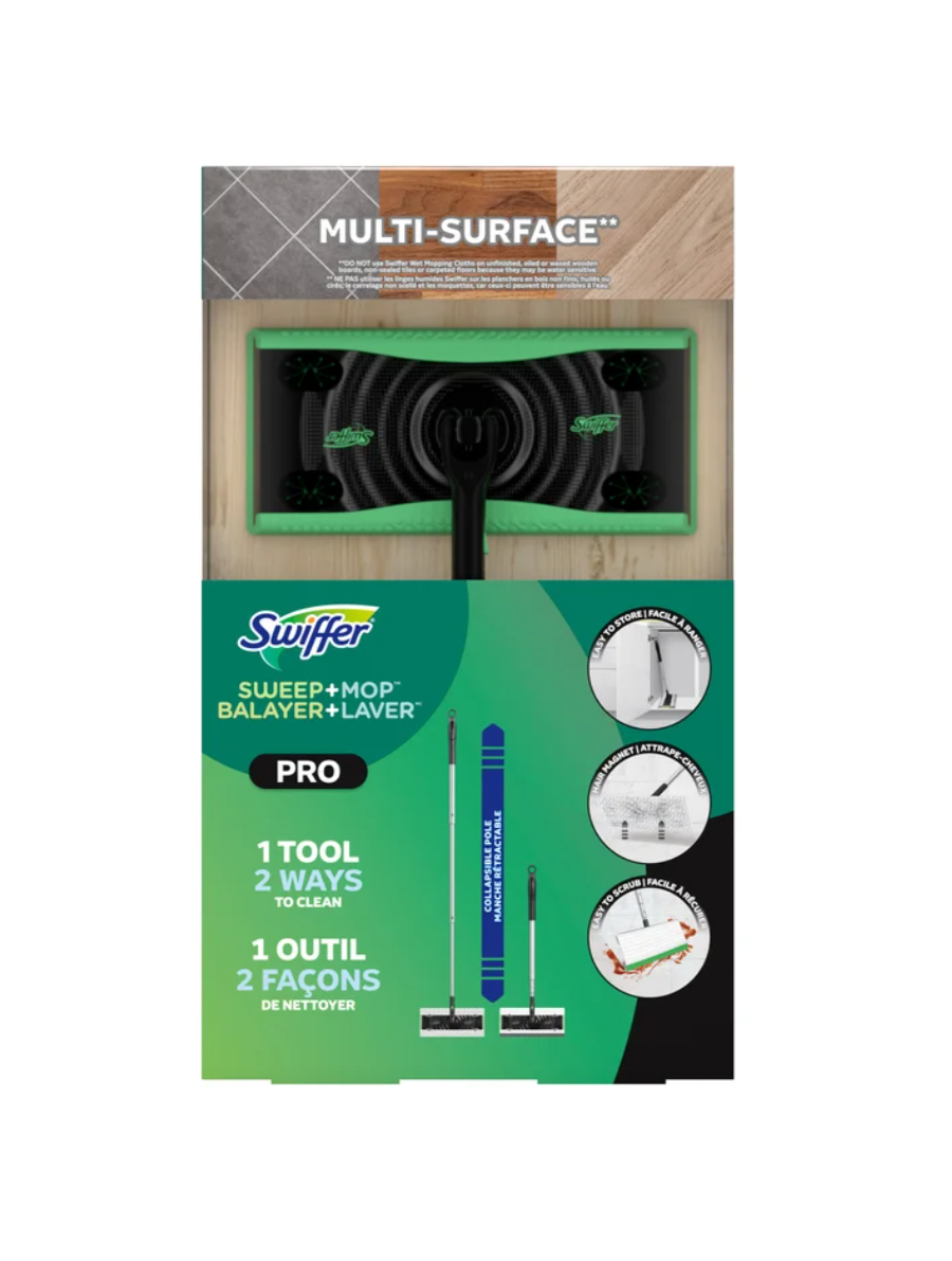 Swiffer Pro Sweep+Mop Starter Kit