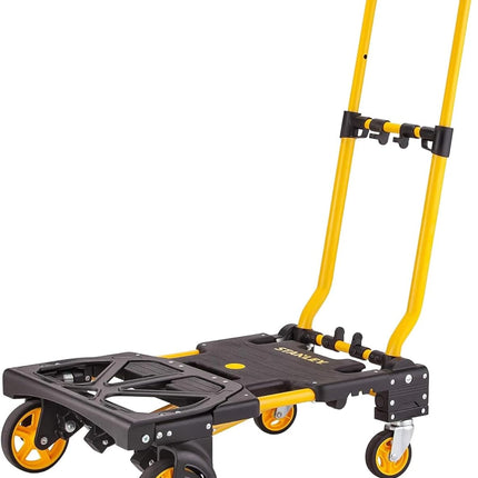 Stanley, 2-in-1 foldable truck SXWTD-FT585, Black/Yellow