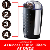 BRENTWOOD COFFEE GRINDER 4 OZ #CG-158B