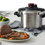 T-fal Clipso Stainless Steel Pressure Cooker, 7.6 L (8 qt.)