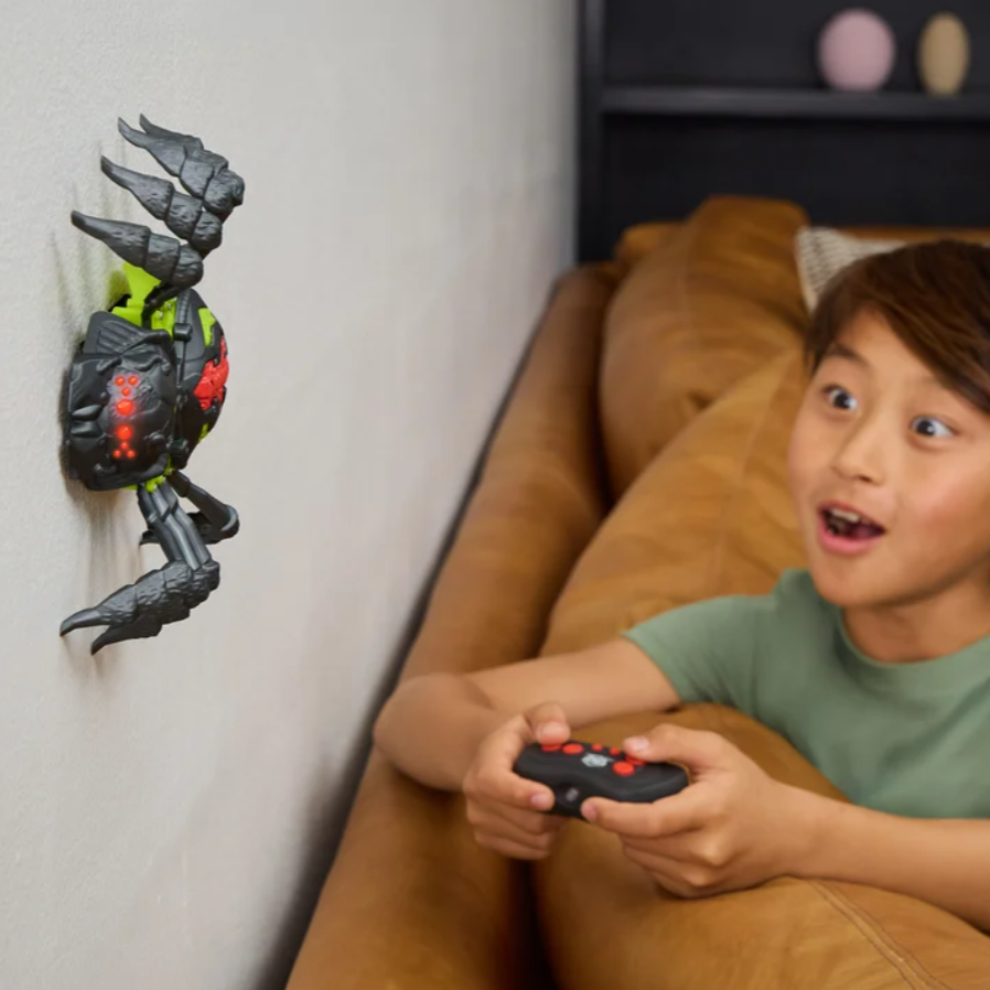 HEX BOTS, Wall Crawler Spider, Black